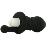 Mood Juicy Vibrating Beaded Plug in Black