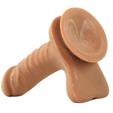 6 Inch ULTRASKYN Super D Dildo in Caramel