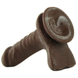 6 Inch ULTRASKYN Super D Dildo in Chocolate