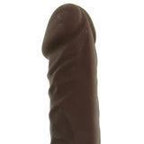 8 Inch ULTRASKYN Super D Dildo in Chocolate