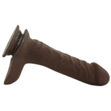 8 Inch ULTRASKYN Super D Dildo in Chocolate