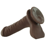 8 Inch ULTRASKYN Super D Dildo in Chocolate