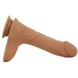 9 Inch ULTRASKYN Super D Dildo in Caramel