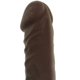 9 Inch ULTRASKYN Super D Dildo in Chocolate