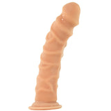 8 Inch ULTRASKYN Ragin' D Dildo in Vanilla