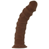 8 Inch ULTRASKYN Ragin' D Dildo in Chocolate