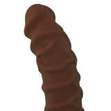 8 Inch ULTRASKYN Ragin' D Dildo in Chocolate