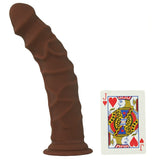 8 Inch ULTRASKYN Ragin' D Dildo in Chocolate