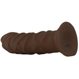 8 Inch ULTRASKYN Ragin' D Dildo in Chocolate