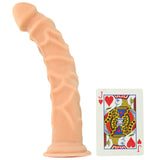 10 Inch ULTRASKYN Ragin' D Dildo in Vanilla