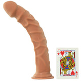 10 Inch ULTRASKYN Ragin' D Dildo in Caramel