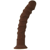 10 Inch ULTRASKYN Ragin' D Dildo in Chocolate