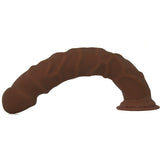 10 Inch ULTRASKYN Ragin' D Dildo in Chocolate