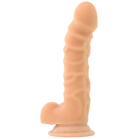 7.5 Inch ULTRASKYN Ragin' D Dildo in Vanilla