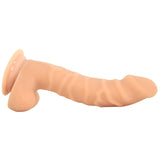 7.5 Inch ULTRASKYN Ragin' D Dildo in Vanilla