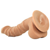 7.5 Inch ULTRASKYN Ragin' D Dildo in Caramel