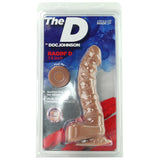 7.5 Inch ULTRASKYN Ragin' D Dildo in Caramel