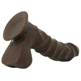 9 Inch ULTRASKYN Ragin' D Dildo in Chocolate