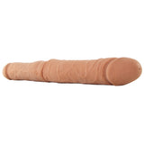 16" ULTRASKYN Double D Dildo in Caramel