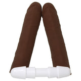 16" ULTRASKYN Double D Dildo in Chocolate