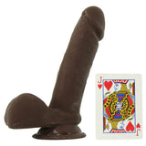 7 Inch ULTRASKYN Perfect D Dildo in Chocolate