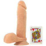 8 Inch ULTRASKYN Perfect D Dildo in Vanilla