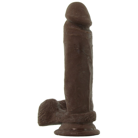 8 Inch ULTRASKYN Perfect D Dildo in Chocolate