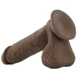 8 Inch ULTRASKYN Perfect D Dildo in Chocolate