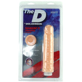 7 Inch ULTRASKYN Shakin' D Vibrating Dildo in Vanilla