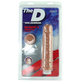 7 Inch ULTRASKYN Shakin' D Vibrating Dildo in Caramel