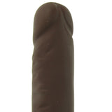 7 Inch ULTRASKYN Shakin' D Vibrating Dildo in Chocolate