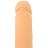 9 Inch ULTRASKYN Shakin' D Vibrating Dildo in Vanilla