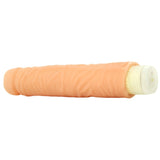 9 Inch ULTRASKYN Shakin' D Vibrating Dildo in Vanilla