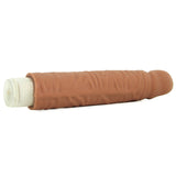 9 Inch ULTRASKYN Shakin' D Vibrating Dildo in Caramel