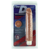 9 Inch ULTRASKYN Shakin' D Vibrating Dildo in Caramel