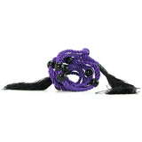 Black Rose Beaded Bondage Bliss Rope