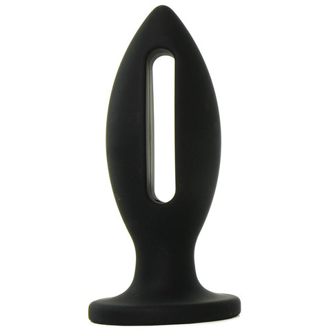 Kink Lube Luge 4" Silicone Plug in Black