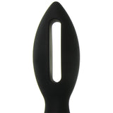 Kink Lube Luge 4" Silicone Plug in Black
