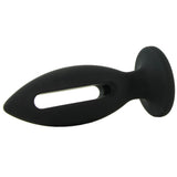 Kink Lube Luge 4" Silicone Plug in Black