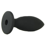 Kink Lube Luge 4" Silicone Plug in Black
