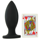 Kink Lube Luge 5" Silicone Plug in Black