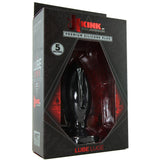 Kink Lube Luge 5" Silicone Plug in Black