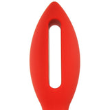 Kink Lube Luge 5" Silicone Plug in Red