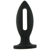 Kink Lube Luge 6" Silicone Plug in Black