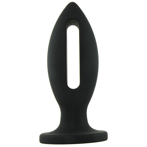 Kink Lube Luge 6" Silicone Plug in Black