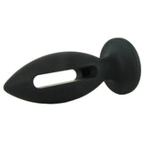 Kink Lube Luge 6" Silicone Plug in Black