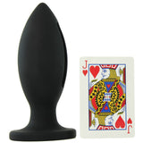 Kink Lube Luge 6" Silicone Plug in Black