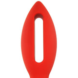 Kink Lube Luge 6" Silicone Plug in Red