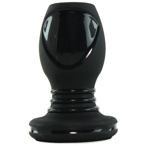 Kink Explore Hollow Silicone 3.5" Plug in Black