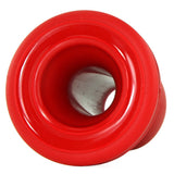Kink Explore Hollow Silicone 3.5" Plug in Red